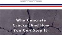 why concrete cracks