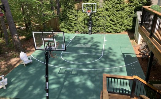 Concrete Slab for Basketball Court